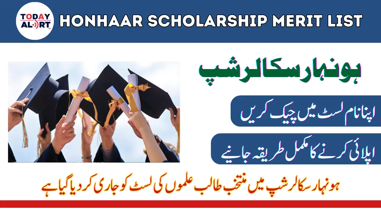 Punjab Goverment Announced Honhaar Scholarship Merit List For Selected Students