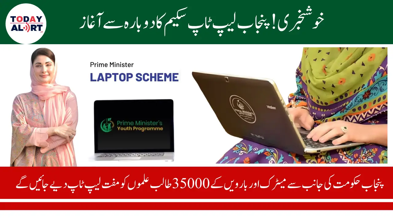 Punjab Government Announced 35000 Free laptops for Matric and Intermediate Position Holder Students