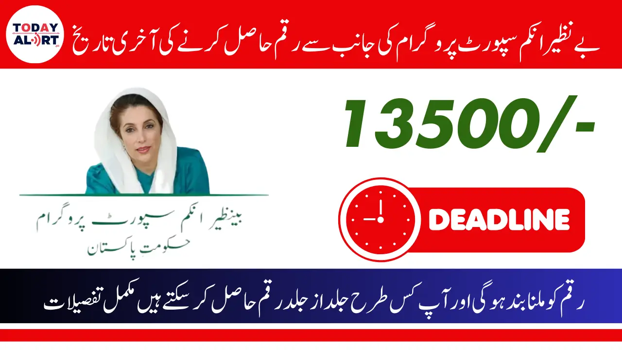 Benazir Kafaalat 10500 Payment Deadline: Get Your Assistance Before December 25