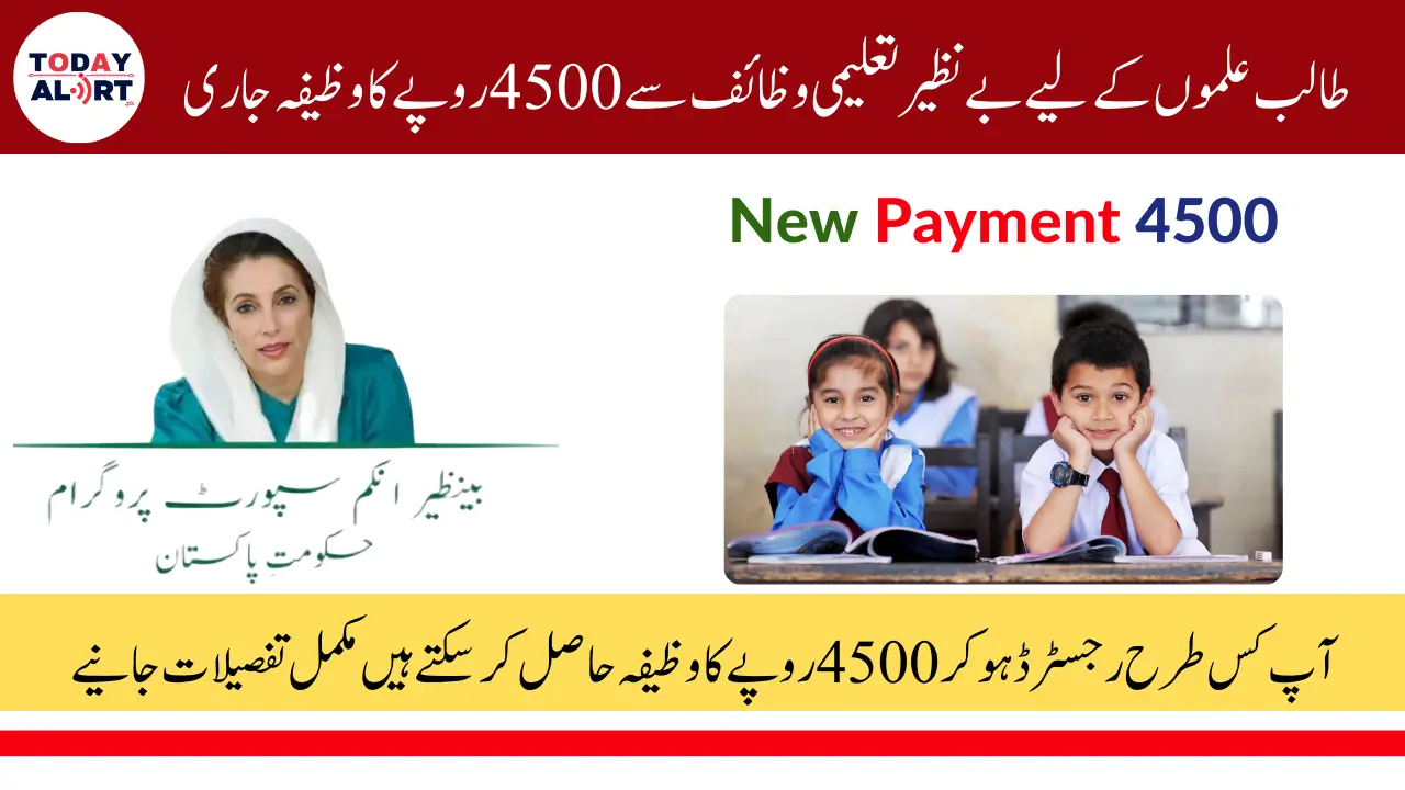 Benazir Taleemi Wazaif New Payment Dates Announce - How Check and Get Stipend